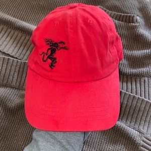Red Fireball Whiskey hat